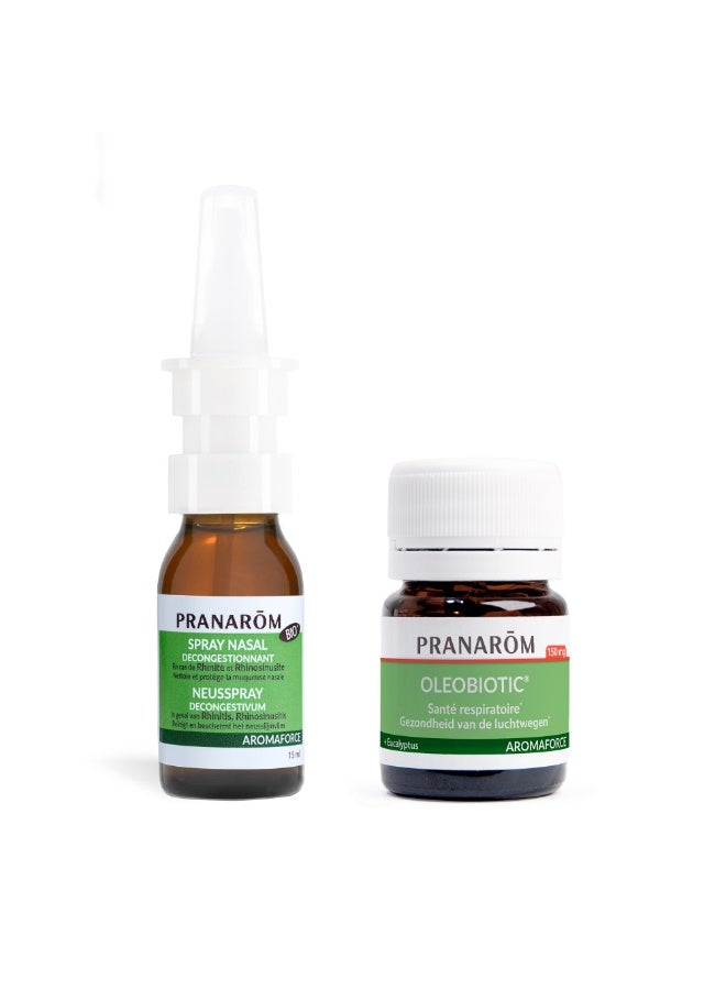 PRANAROM Pranarôm Aromaforce Oleobiotic Respiratory Health 15 Capsules 150 mg - Image 4